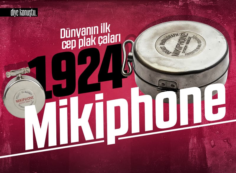 Müziği cebe sığdıran devrim! 1924 Mikiphone: İşte dünyanın ilk cep gramofonu