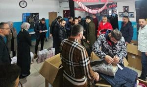 SAMGİAD’dan iç ısıtan karne hediyesi: 372 öğrenciye bot ve mont dağıtıldı