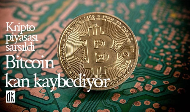 Bitcoin kan kaybediyor! Kripto piyasası sarsıldı… İşte yaşananlar…