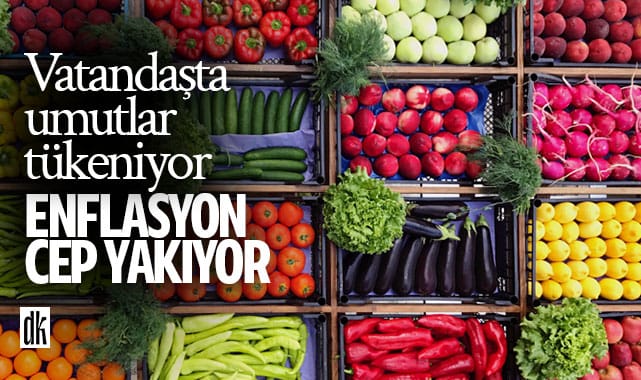 Enflasyon cep yakıyor! Vatandaşın umutları tükeniyor