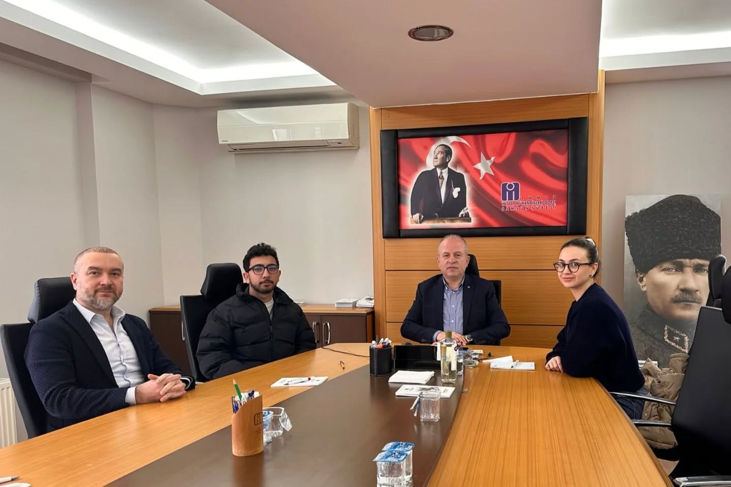 Mühendislerden İMO’ya ziyaret: Depremi konuştular
