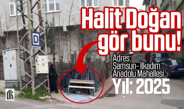 Samsun’da rezalet! AKP’li Samsun Büyükşehir Belediyesi’ne durak tepkisi