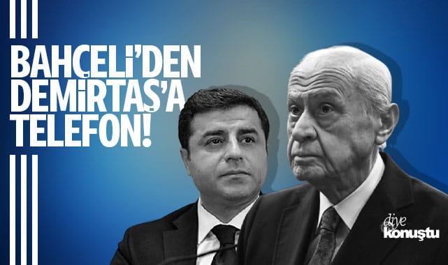 Devlet Bahçeli’den Selahattin Demirtaş’a telefon!