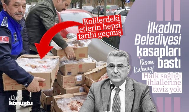 Samsun'da kasaplara tarihi geçmiş ürün baskını!
