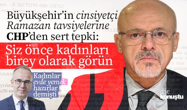 Samsun’da AKP’li belediyenin kadınlara yönelttiği cinsiyetçi Ramazan tavsiyelerine CHP’den sert tepki