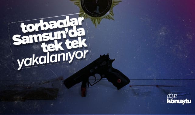 Samsun’da ‘torbacılara’ rahat yok! Tek tek yakalanıyorlar
