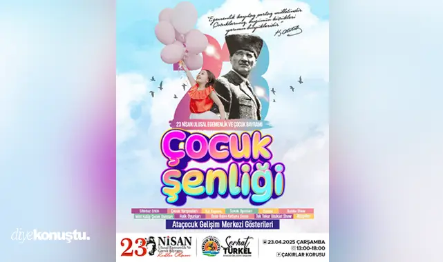 Atakum Belediyesi 23 Nisan özel programı