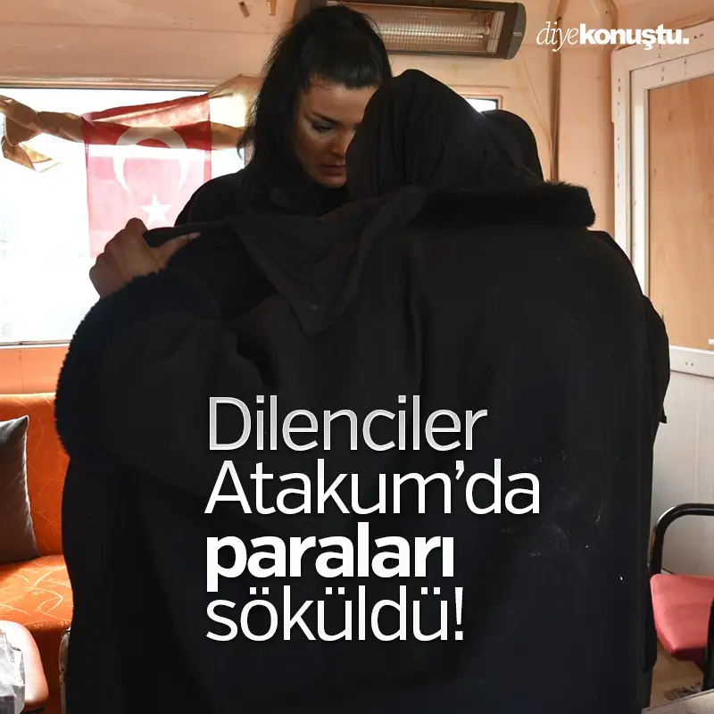 Atakum Zabıtası dilencilere geçit vermiyor
