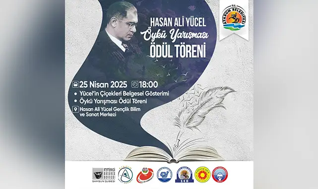 Atakum Belediyesi Hasan Ali Yücel Öykü Yarışması'nın ödül töreni