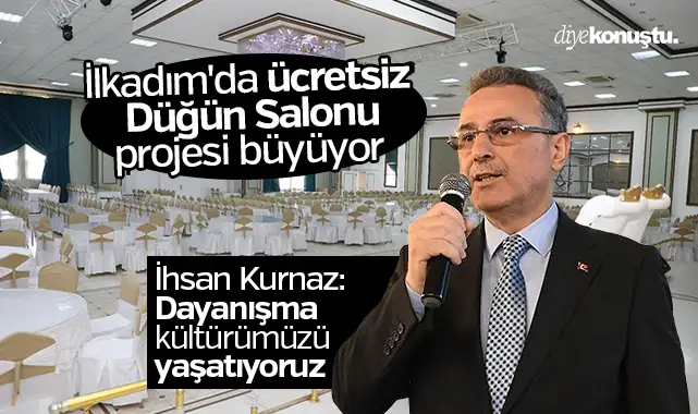 İlkadım'da Ücretsiz Düğün Salonu projesi büyüyor
