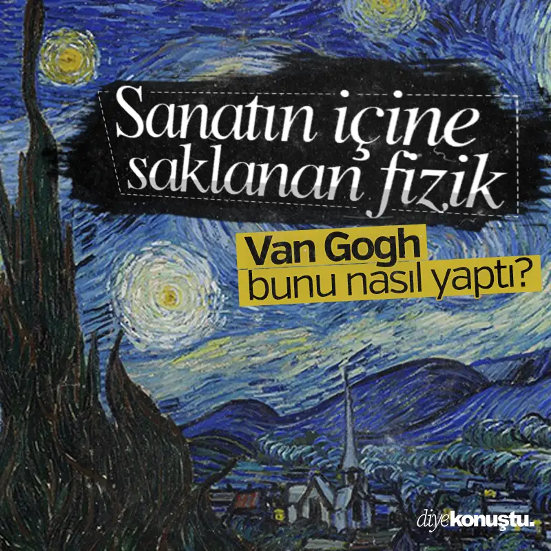 Sanatın içine saklanan fizik: Van Gogh bunu nasıl yaptı?