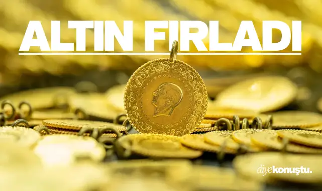 Altın zıpladı: Rekora bir adım kaldı