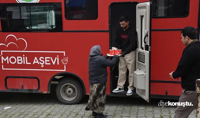 Atakum Belediyesi Mobil Aşevi’ne yoğun ilgi  