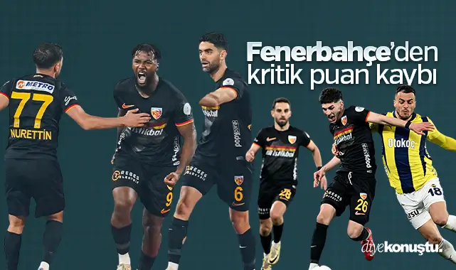 Fenerbahçe'den Kadıköy'de kritik puan kaybı