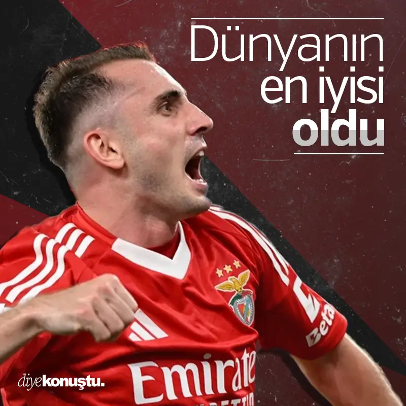 Galatasaray’dan gitti, dünyanın en iyisi oldu!