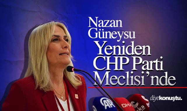 693 delegenin oyunu aldı! Nazan Güneysu yeniden CHP Parti Meclisi'nde