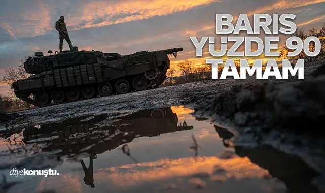 Ukrayna ABD’nin barış teklifinin yüzde 90’ını onayladı