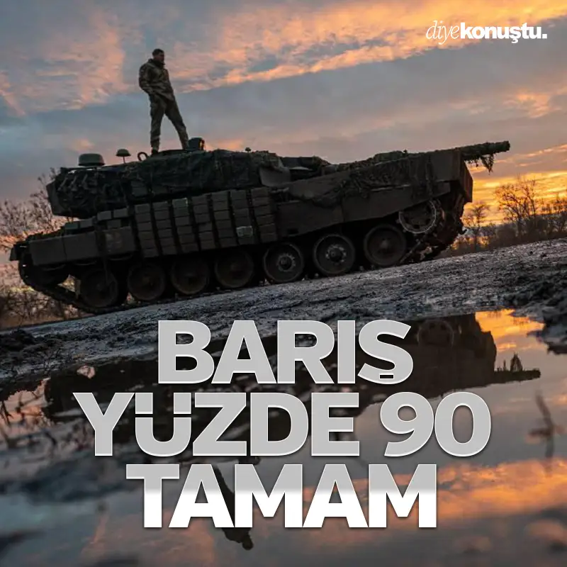 Ukrayna ABD’nin barış teklifinin yüzde 90’ını onayladı