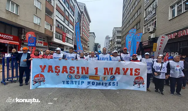 Samsun'da 1 Mayıs fotoğrafları: Çığlık, slogan, direniş Samsun'da 1 Mayıs fotoğrafları: Çığlık, slogan, direniş