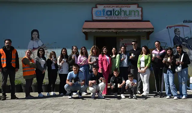 Makedonyalı öğrencilerden Ata Tohum Merkezi'ne ziyaret