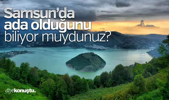 Samsun'da ada olduğunu biliyor muydunuz? İşte Kirazlık (Zevgar) Adası!