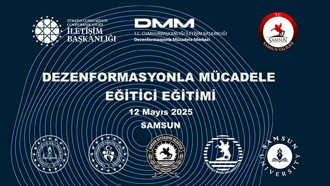 Samsun’da dezenformasyonla mücadelede güç birliği: 182 kişi eğitilecek Samsun’da dezenformasyonla mücadelede güç birliği: 182 kişi eğitilecek