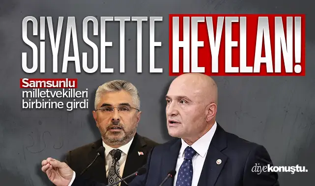 Siyasette heyelan! Samsunlu vekiller birbirine girdi