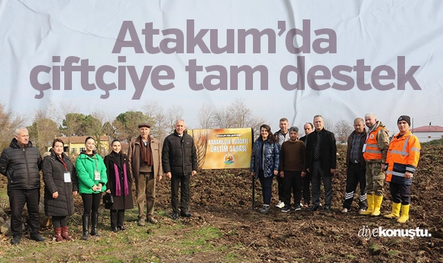 Atakum’da çiftçiye tam destek