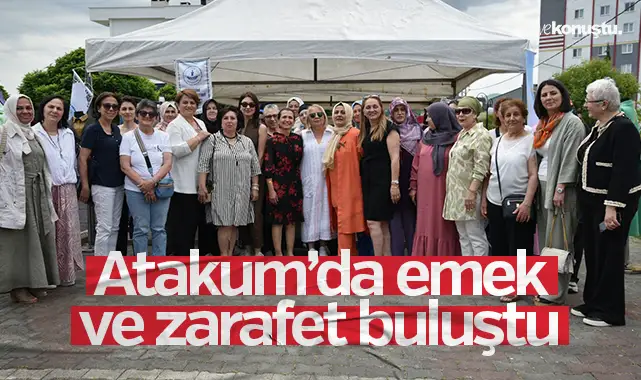 Nakış nakış emek: Atakum’da emek ve zarafet buluştu