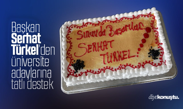 Başkan Serhat Türkel’den üniversite adaylarına motivasyon partisi