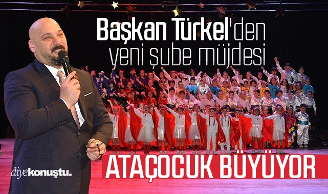 Ataçocuk büyüyor: Başkan Türkel’den yeni şube müjdesi
