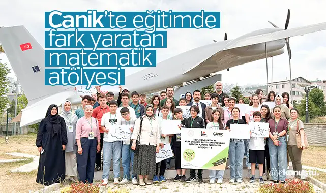 Canik’te eğitimde fark yaratan matematik atölyesi
