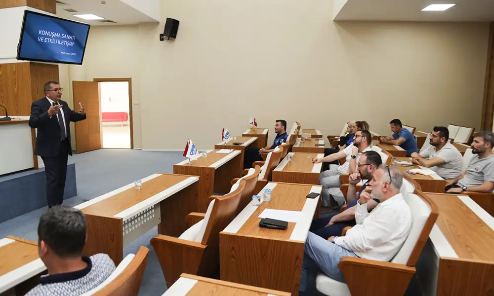 Canik’te personel gelişimine tam destek: Diksiyon ve iletişim eğitimi
