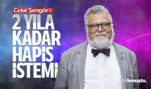 Celal Şengör’ün 2 yıl hapsi isteniyor