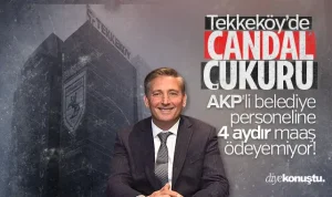 Samsun’da AKP’li belediye personele 4 aydır maaş ödeyemiyor!