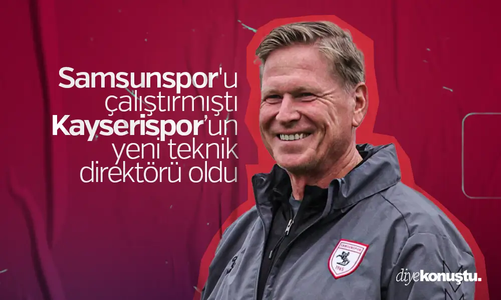 Samsunspor’u çalıştırmıştı! Kayserispor’un yeni teknik direktörü oldu