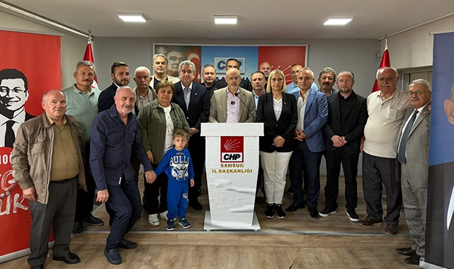 chp samsun kurultay delegeleri mesaj 1