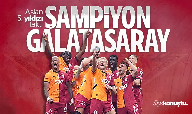 Şampiyon Galatasaray! Aslan 5. yıldızı da taktı, tarih yazdı... 1 Şampiyon Galatasaray! Aslan 5. yıldızı da taktı, tarih yazdı…