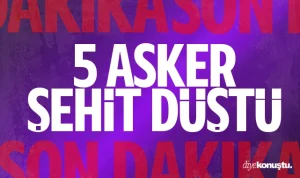 MSB duyurdu: 5 asker şehit düştü