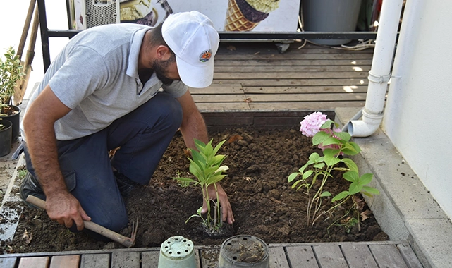 Atakum adım adım güzelleşiyor