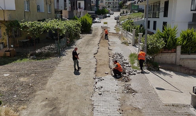 Atakum'da yol hamlesi! Ekipler sıcak hava dinlemiyor 3 Atakumda yol hamlesi 1