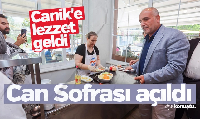 Canik’e lezzet geldi: Can Sofrası açıldı
