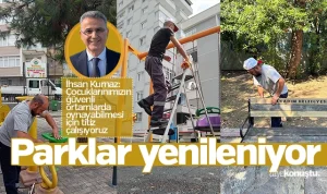 İlkadım’da parklar yenileniyor