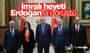 İmralı heyeti, Cumhurbaşkanı Erdoğan ile görüştü