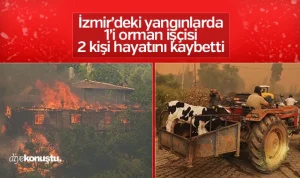 İzmir Çeşme, Ödemiş ve Buca’daki yangınlar: 2 kişi hayatını kaybetti