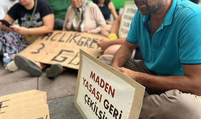 Köylüler Meclis önünde açlık grevi yapıyor