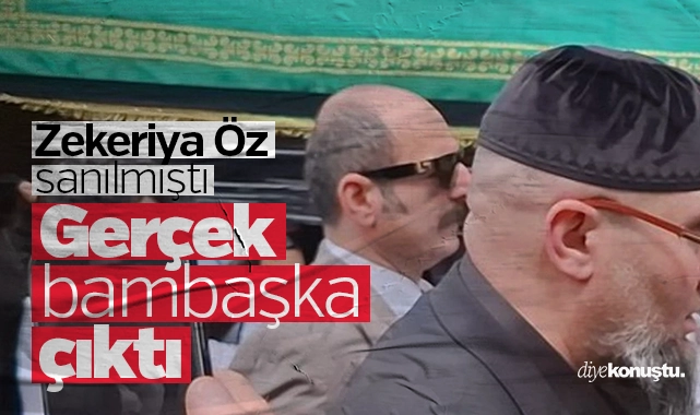 Zekeriya Öz sanılmıştı, gerçek bambaşka çıktı!