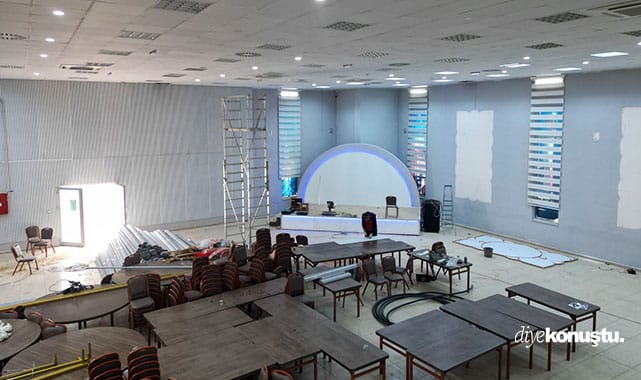 kavak belediyesi dugun salonu yenileniyor nisan 2025 5