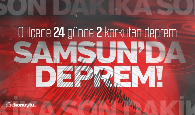 AFAD duyurdu: Samsun sallandı! O ilçede 24 günde 2 korkutan deprem…