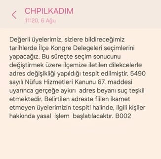 CHP İlkadım'da seçim iptal olur mu?Adres taşıma skandalı seçimi gölgeledi 4 CHP Ilkadimda secim iptal olur muAdres tasima skandali secimi golgeledi 4